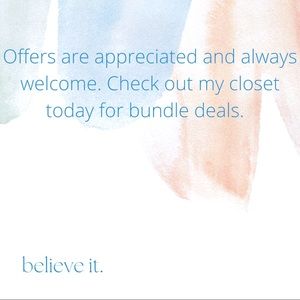 Offers and bundles welcome!